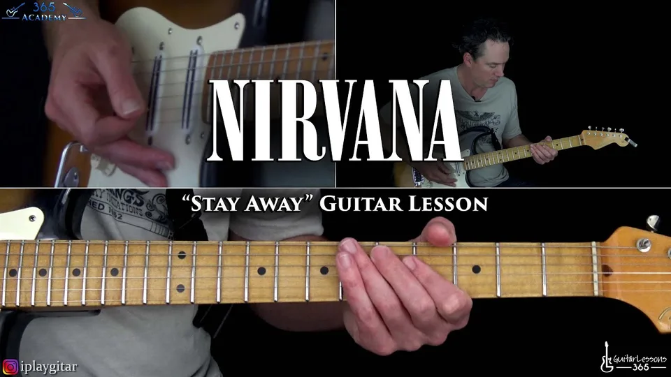Nirvana - Stay Away guitar lesson