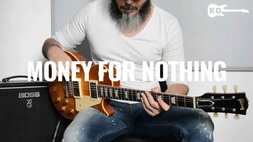Dire Straits - Money for Nothing guitar cover