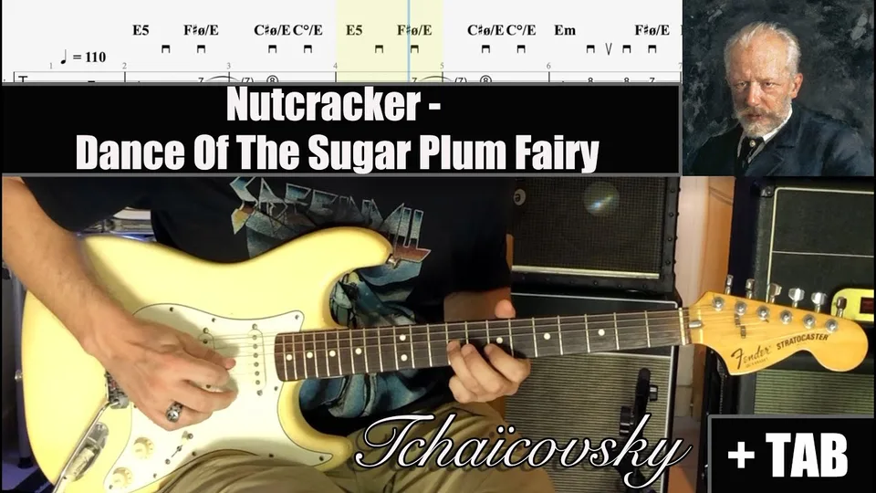Pyotr Ilyich Tchaikovsky - Dance of the Sugar Plum Fairy guitar tab