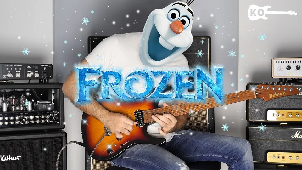 Frozen - Let It Go guitar cover