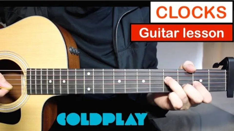 Coldplay - Clocks guitar lesson