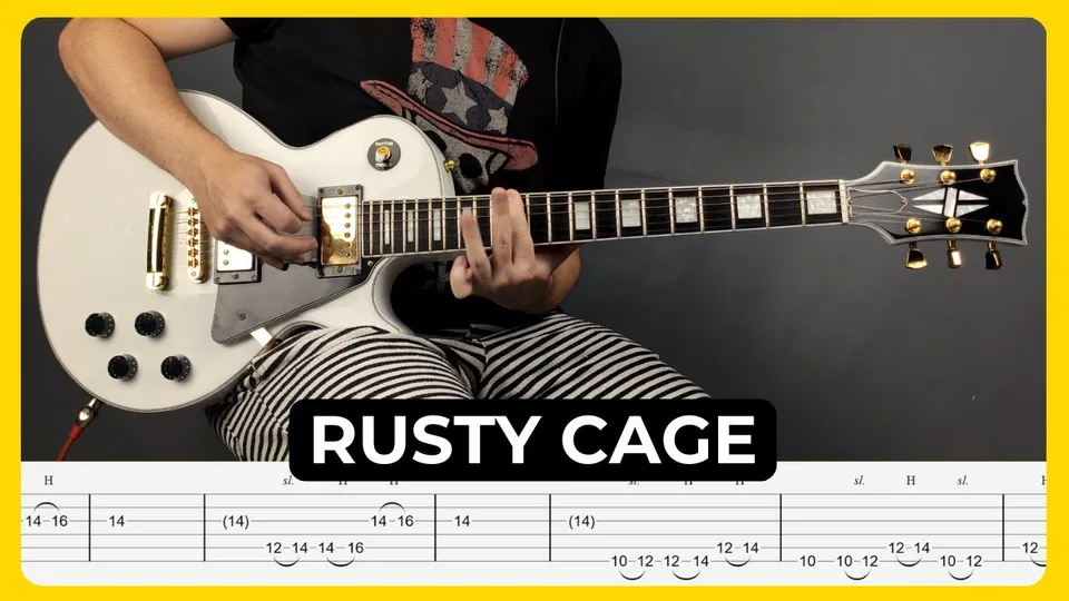 Soundgarden - Rusty Cage guitar tab