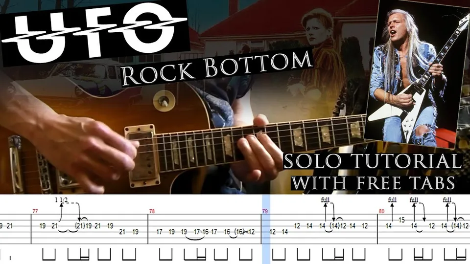 UFO - Rock Bottom guitar tab