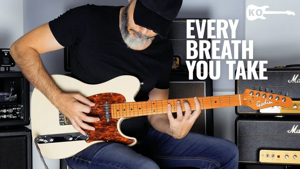 The Police - Every Breath You Take guitar cover