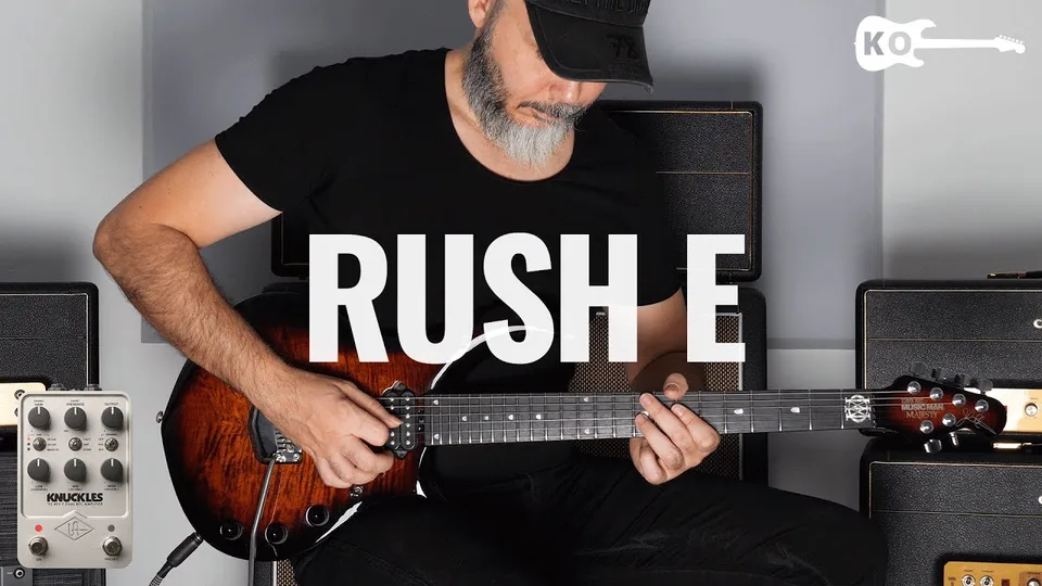 Sheet Music Boss - Rush E guitar cover
