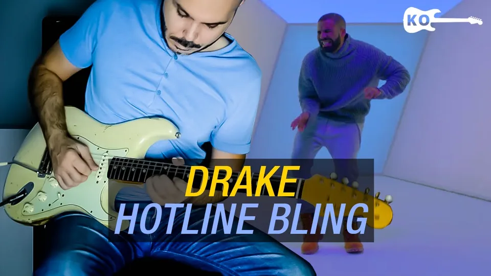 Drake - Hotline Bling guitar cover
