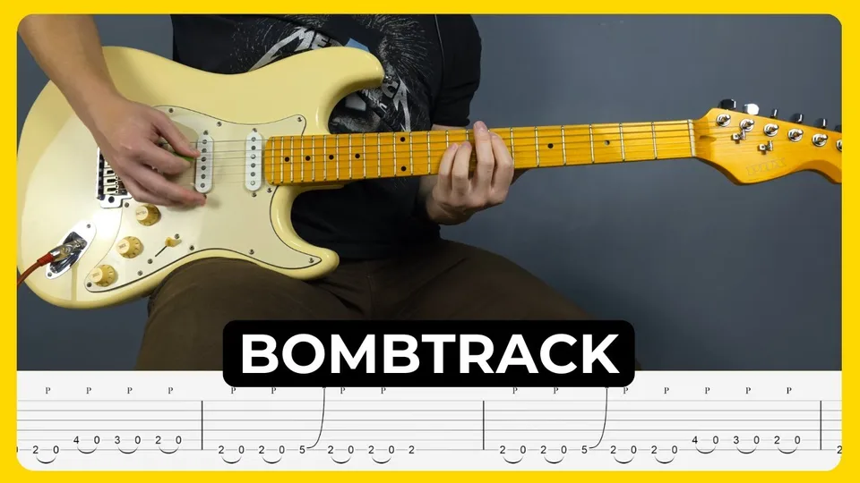 Rage Against The Machine - Bombtrack guitar tab