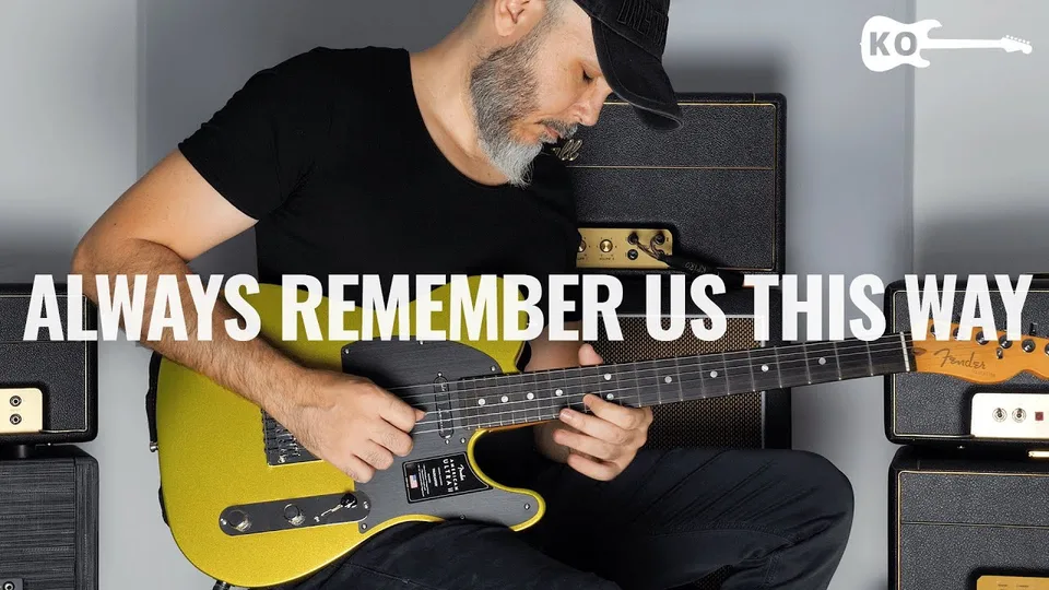Lady Gaga - Always Remember Us This Way guitar cover