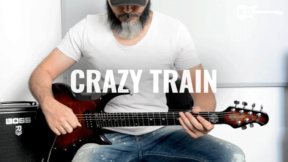 Ozzy Osbourne - Crazy Train guitar cover