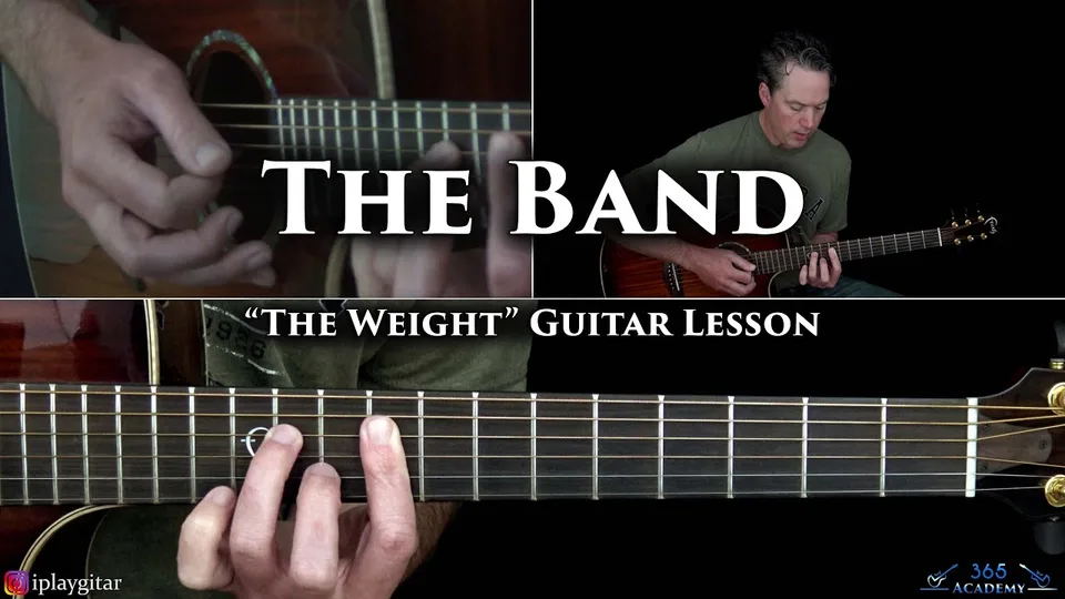 The Band - The Weight guitar lesson