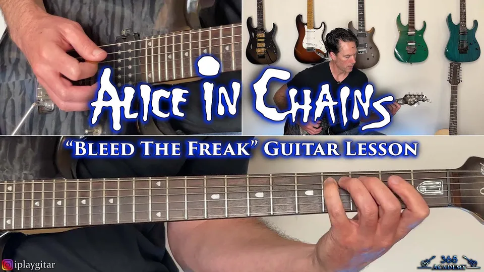 Alice In Chains - Bleed The Freak guitar lesson