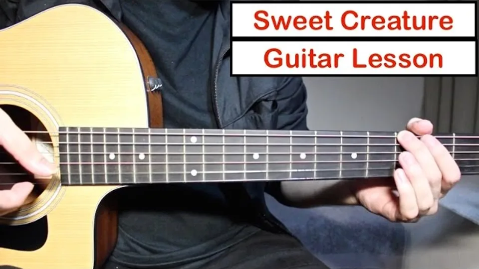 Harry Styles - Sweet Creature guitar lesson