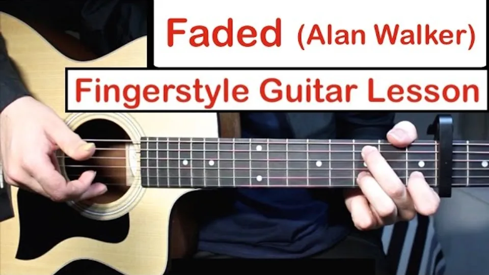 Alan Walker - Faded guitar lesson