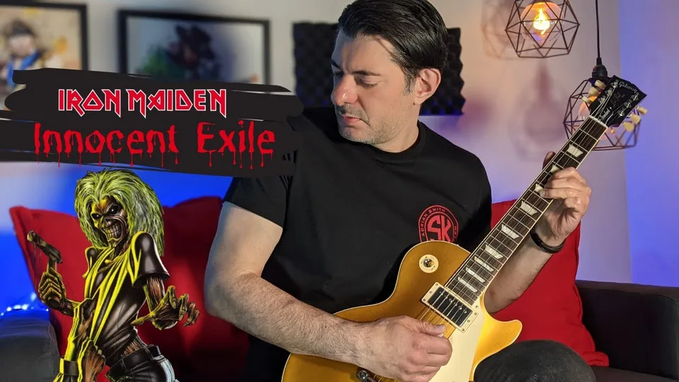 Iron Maiden - Innocent Exile guitar cover