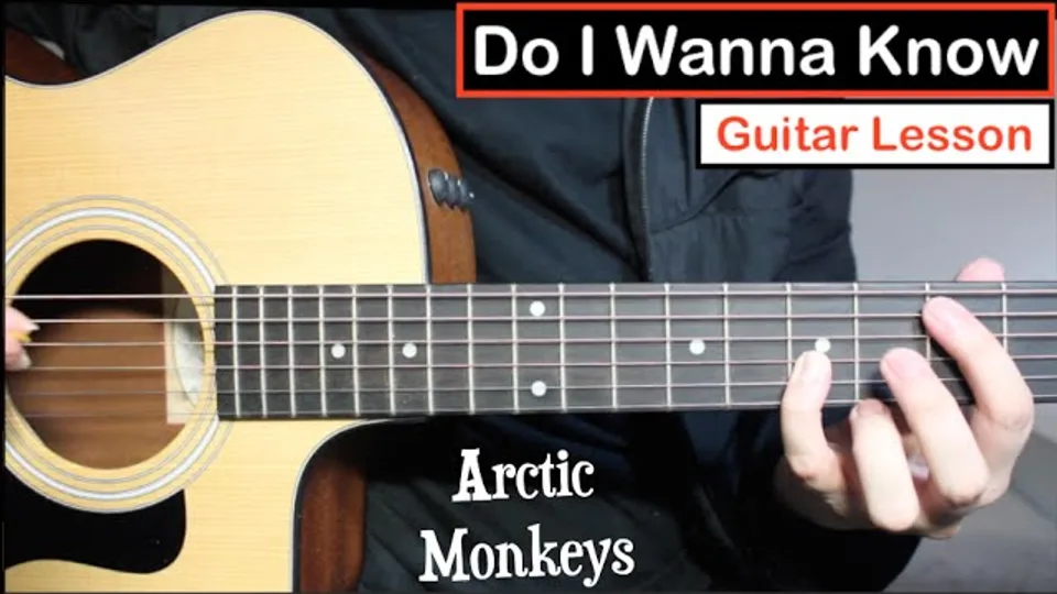 Arctic Monkeys - Do I Wanna Know guitar lesson