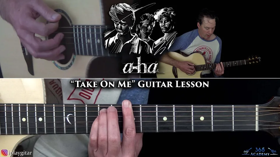 a-ha - Take On Me guitar lesson