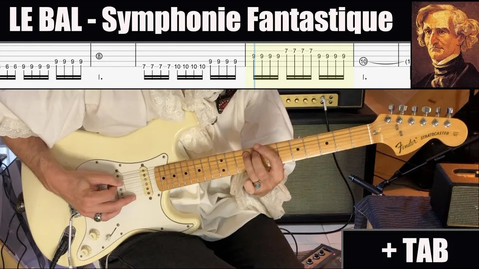 Hector Berlioz - Le Bal (Symphonie Fantastique) guitar tab
