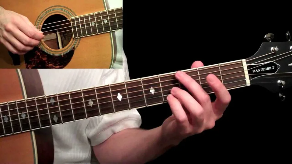 The Beatles - Yesterday - Tuning, Intro & Chorus guitar lesson