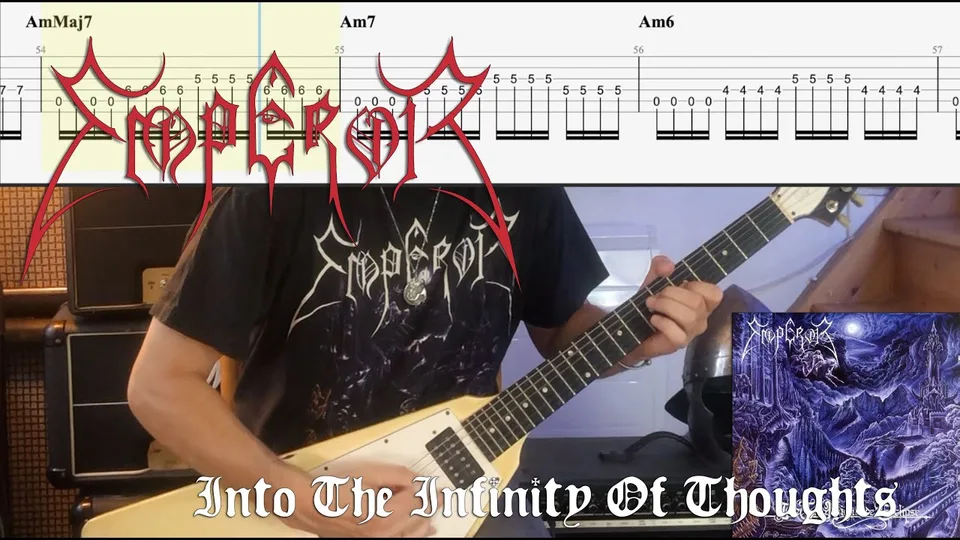 Emperor - Into The Infinity Of Thoughts guitar tab