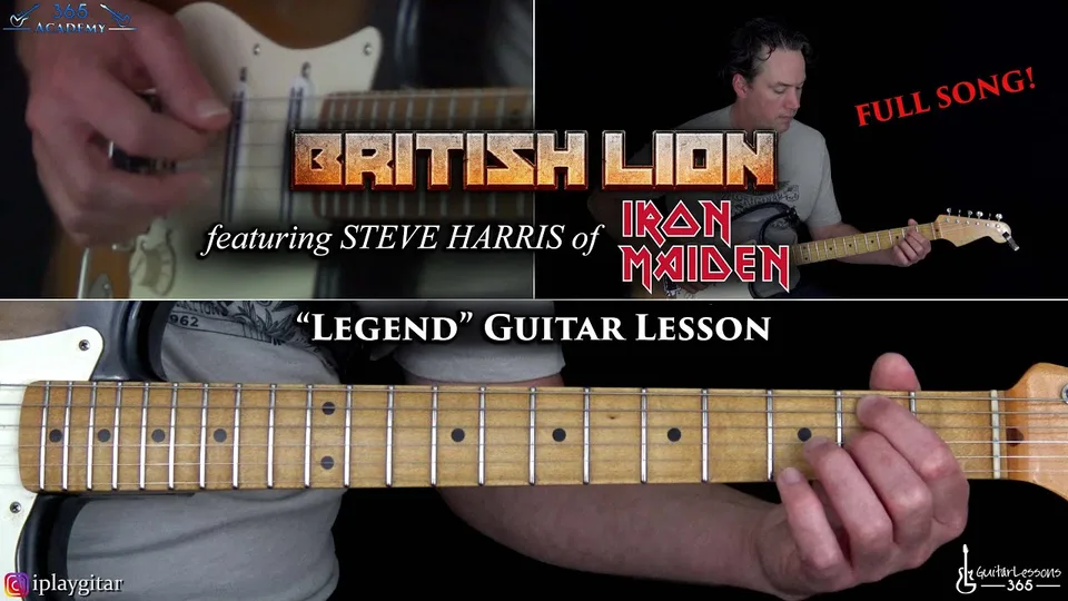 British Lion - Legend guitar lesson