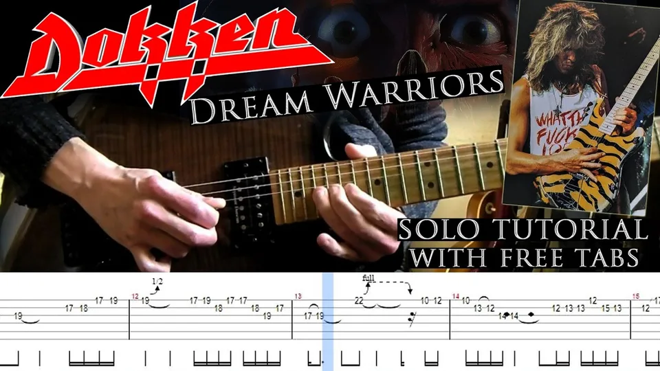 Dokken - Dreams Warriors guitar tab