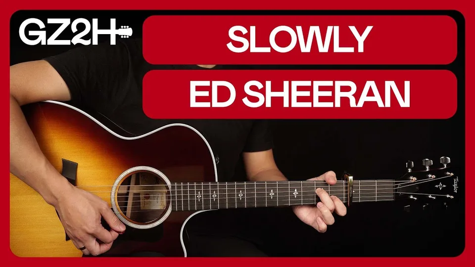 Ed Sheeran - Slowly guitar lesson
