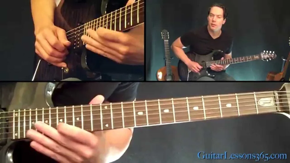 Metallica - Welcome Home (First Solo) guitar lesson