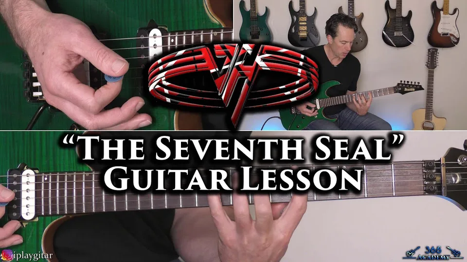 Van Halen - The Seventh Seal guitar lesson