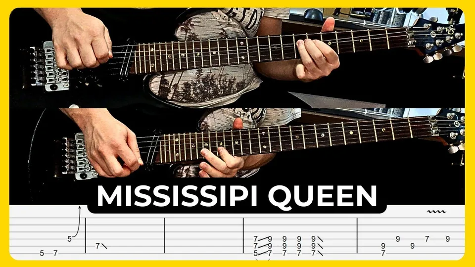 Mountain - Mississippi Queen guitar tab