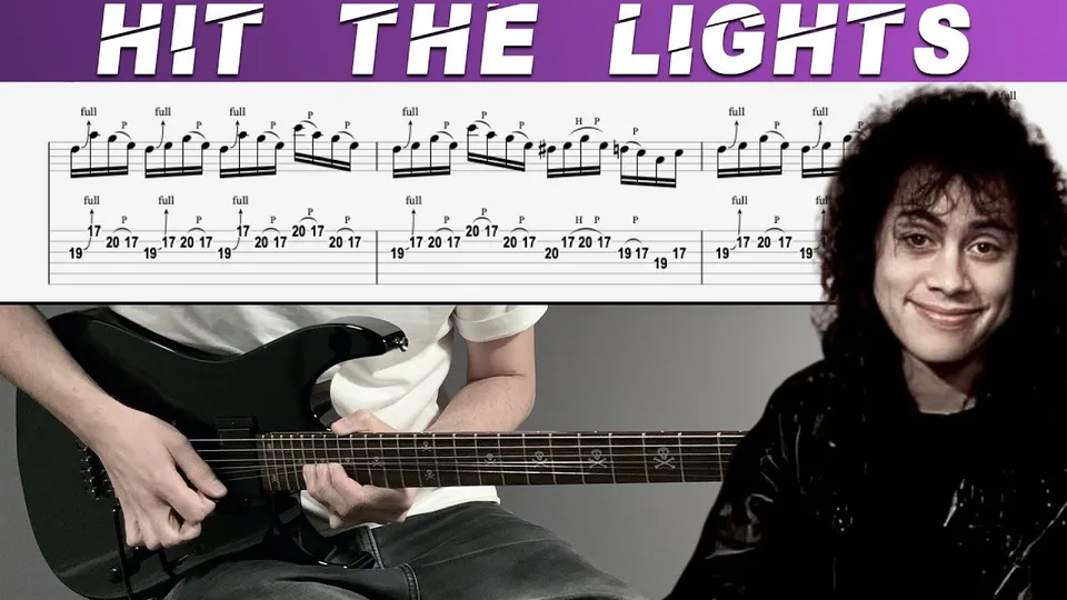 Metallica - HIT THE LIGHTS guitar tab