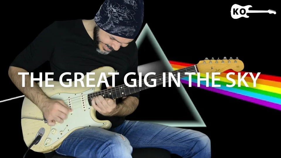 Pink Floyd - The Great Gig In The Sky guitar cover