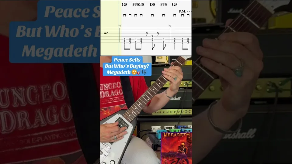 Megadeth - Peace Sells But Who’s Buying? guitar tab