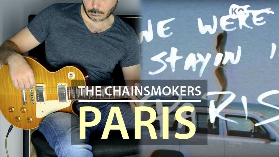 The Chainsmokers - Paris guitar cover