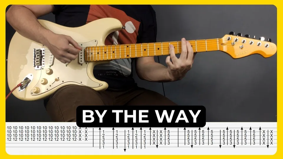 Red Hot Chili Peppers - By The Way guitar tab