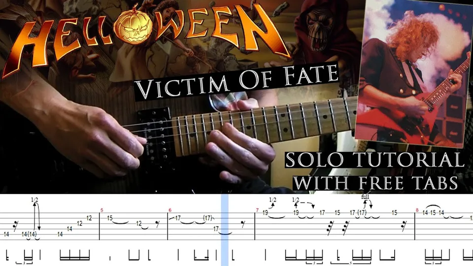 Helloween - Victim Of Fate 2 guitar tab