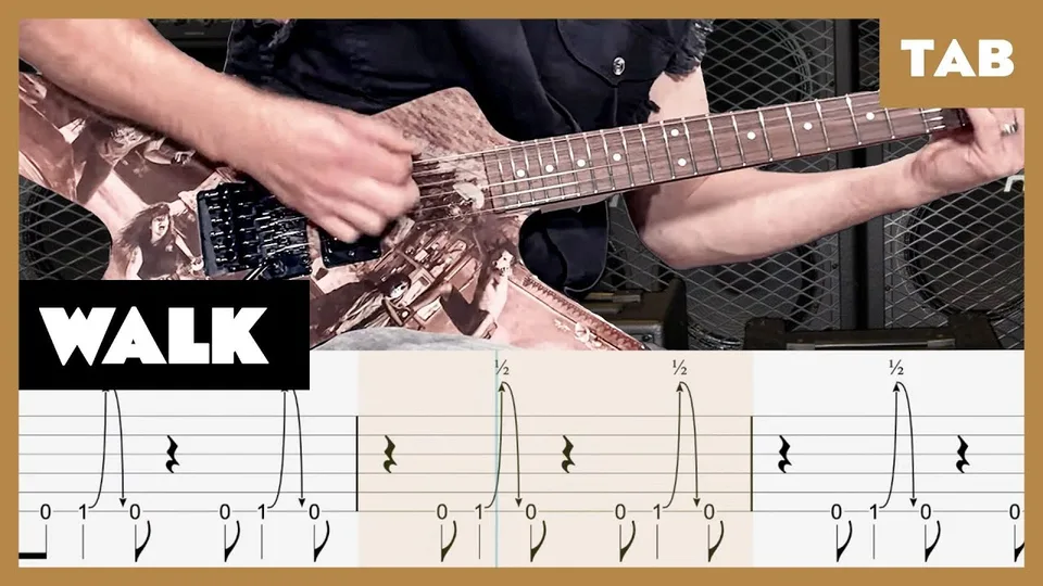 Pantera - Walk guitar tab