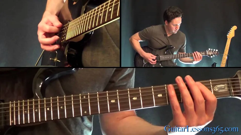 Metallica - Harvester of Sorrow - Intro guitar lesson