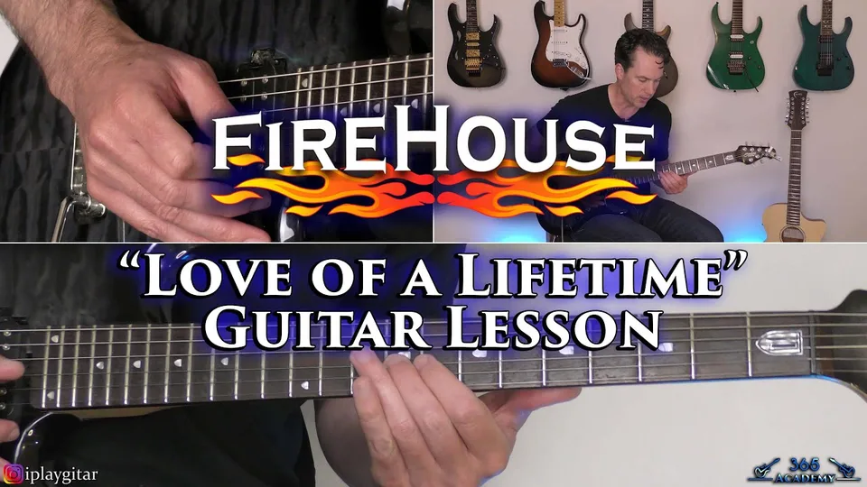 Firehouse - Love of a Lifetime guitar lesson