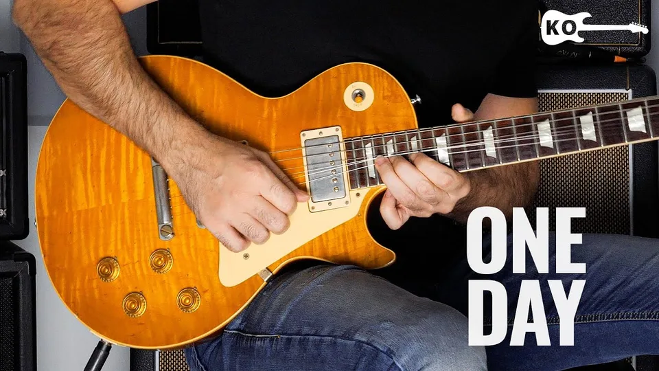 Gary Moore - One Day guitar cover