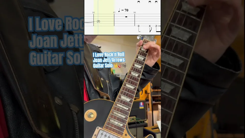 Joan Jett - I Love Rock'n'Roll guitar tab