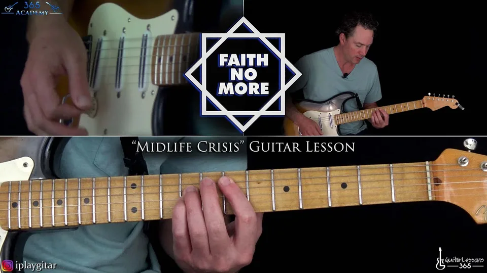 Faith No More - Midlife Crisis guitar lesson