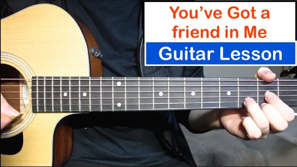 Randy Newman - You've Got a Friend In Me guitar lesson