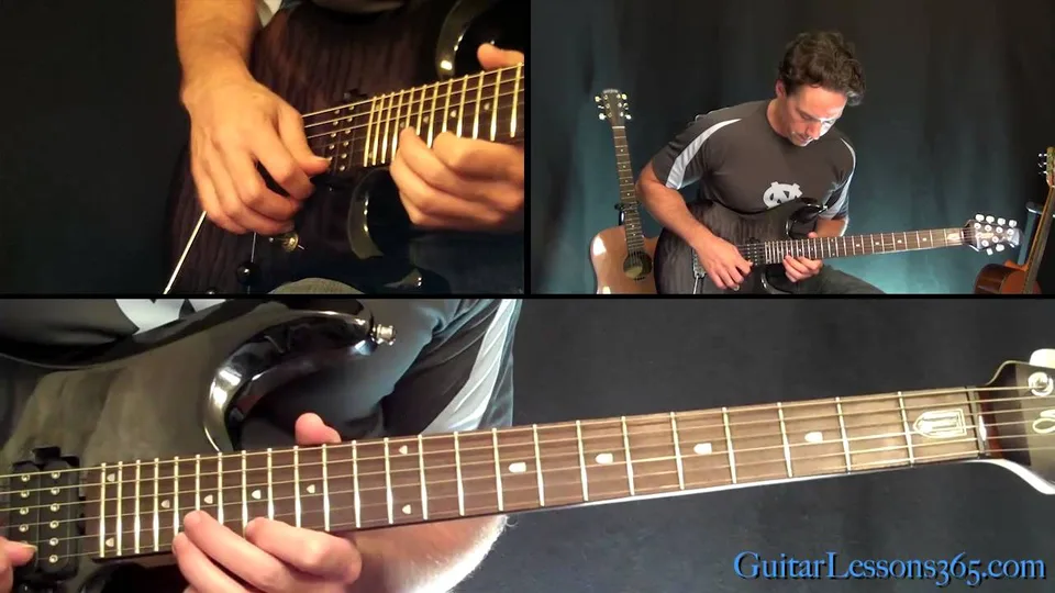 Joe Satriani - Joe Satriani - Verse 2 & Bridge guitar lesson