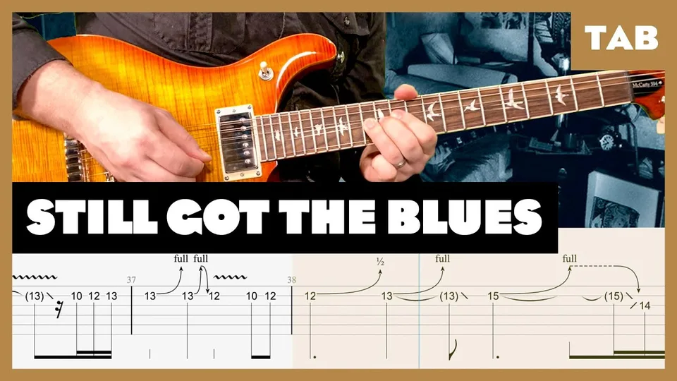 Gary Moore - Still Got the Blues guitar tab