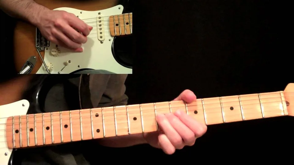 John Mayer - Waiting On The World To Change - Solo & Outro guitar lesson