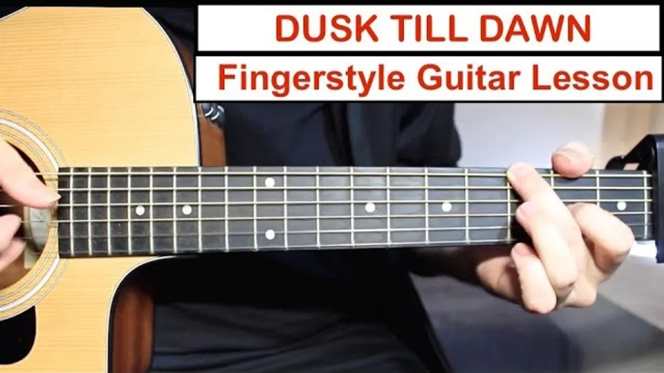 Sia - Dusk Till Dawn guitar lesson