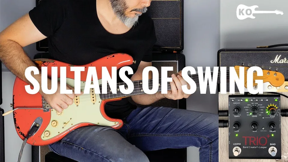 Dire Straits - Sultans of Swing with the TRIO+! guitar cover