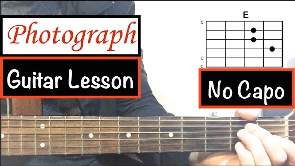 Ed Sheeran - Photograph guitar lesson