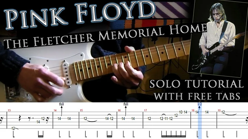 Pink Floyd - The Fletcher Memorial Home guitar tab
