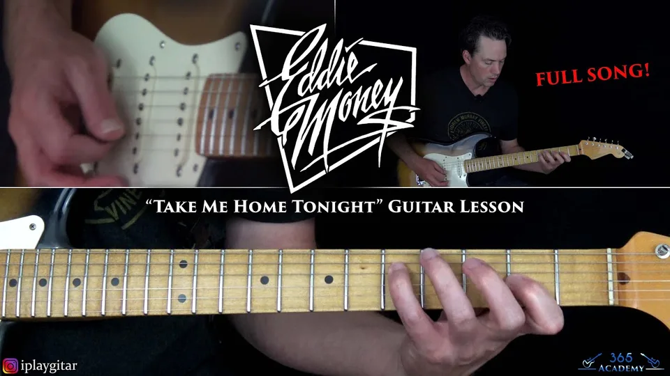 Eddie Money - Take Me Home Tonight guitar lesson